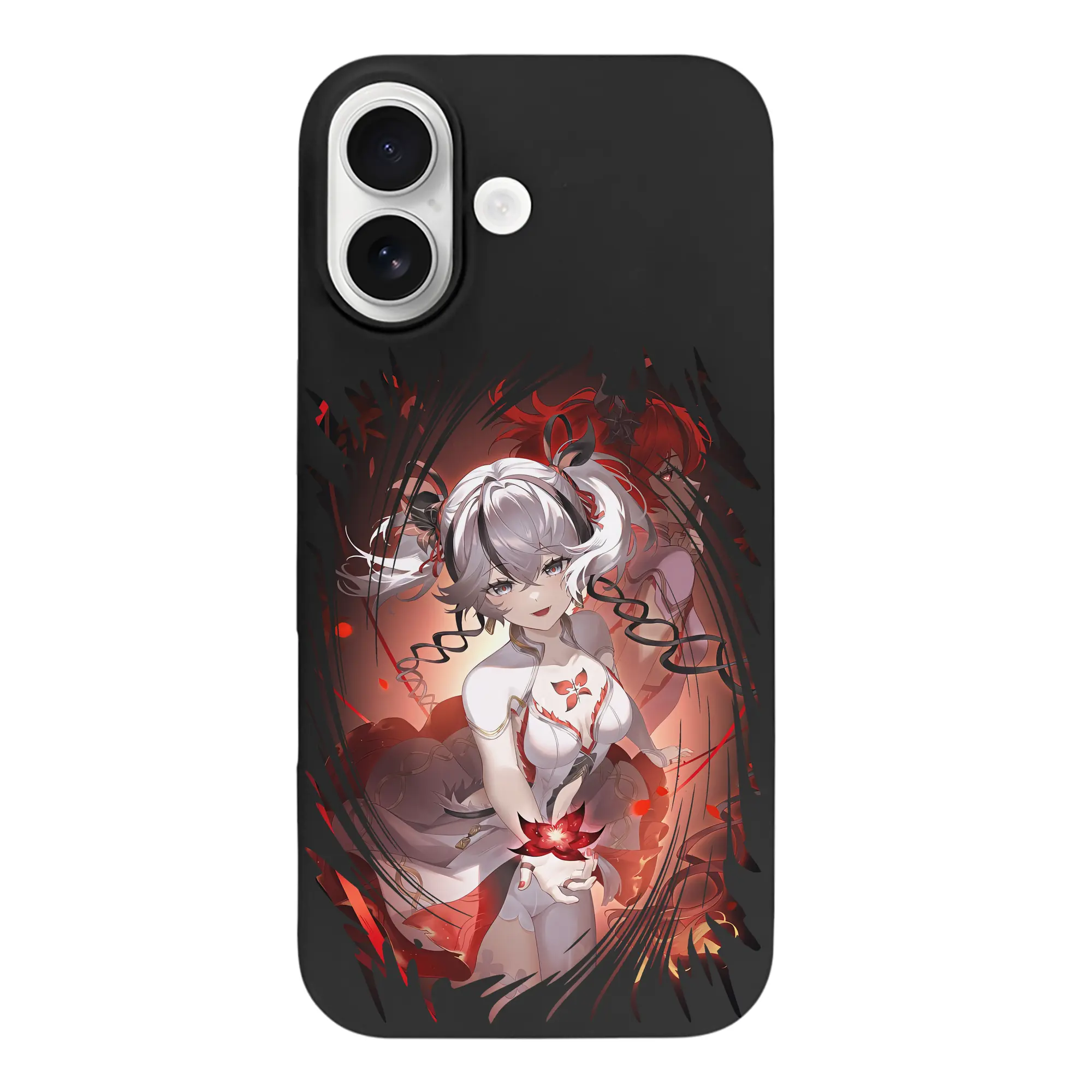 鳴潮 グッズ ツバキ - iPhone 17 シリーズ シリコンケース 薄型 耐衝撃 指紋防止 ソフトタッチカバー 精密フィット 傷防止 保護ケース iPhone 17/17 Air/17 Pro/17 Pro Max 対応